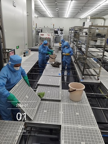 半導體芯片十級潔凈室深度清潔